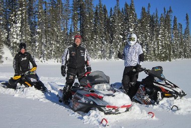 Raids motoneige Ski doo au Québec (Canada) 