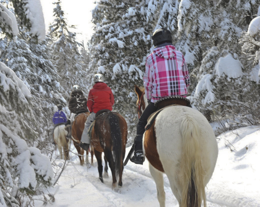 Photos de vacances en hiver